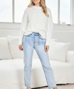 HQ Fashion CLOTHING Karissa Knit - White