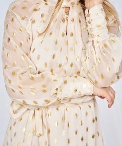 GDS DRESSES Annamae Dress - Cream Spot