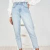 Souvere CLOTHING Lainey Jeans - Light Blue