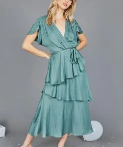 Spicy Sugar Gabbie Dress - Teal