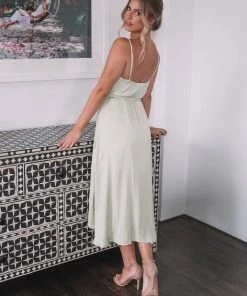 Kaarlo Fashion Pty Ltd DRESSES Clarissa Dress - Pistachio