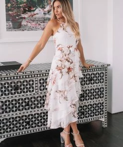 Style State Cadence Dress - White Print