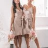 ESTHER & CO. Jessica Dress - Champagne