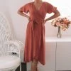 Style Box DRESSES Tended Dress - Rust