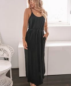 Desire Casual Dresses Kiama Dress - Black 10 Desire Casual Dresses Kiama Dress - Black