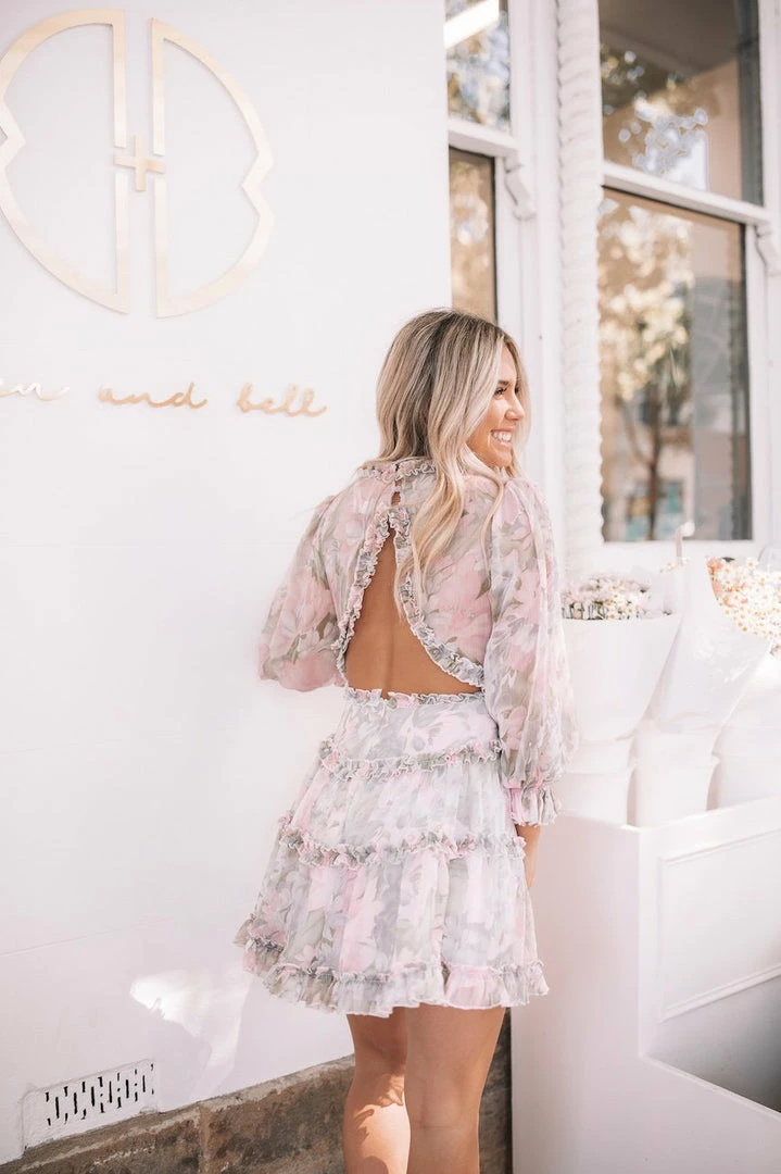 Sasha Clothing DRESSES Canary Islands Dress - Pink Print 4 Sasha Clothing DRESSES Canary Islands Dress - Pink Print