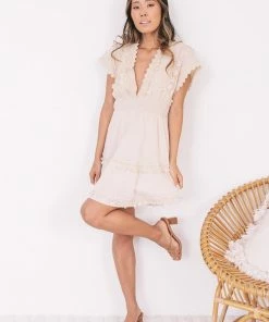 Willo Fashion DRESSES Philomena Dress - Beige 11 Willo Fashion DRESSES Philomena Dress - Beige