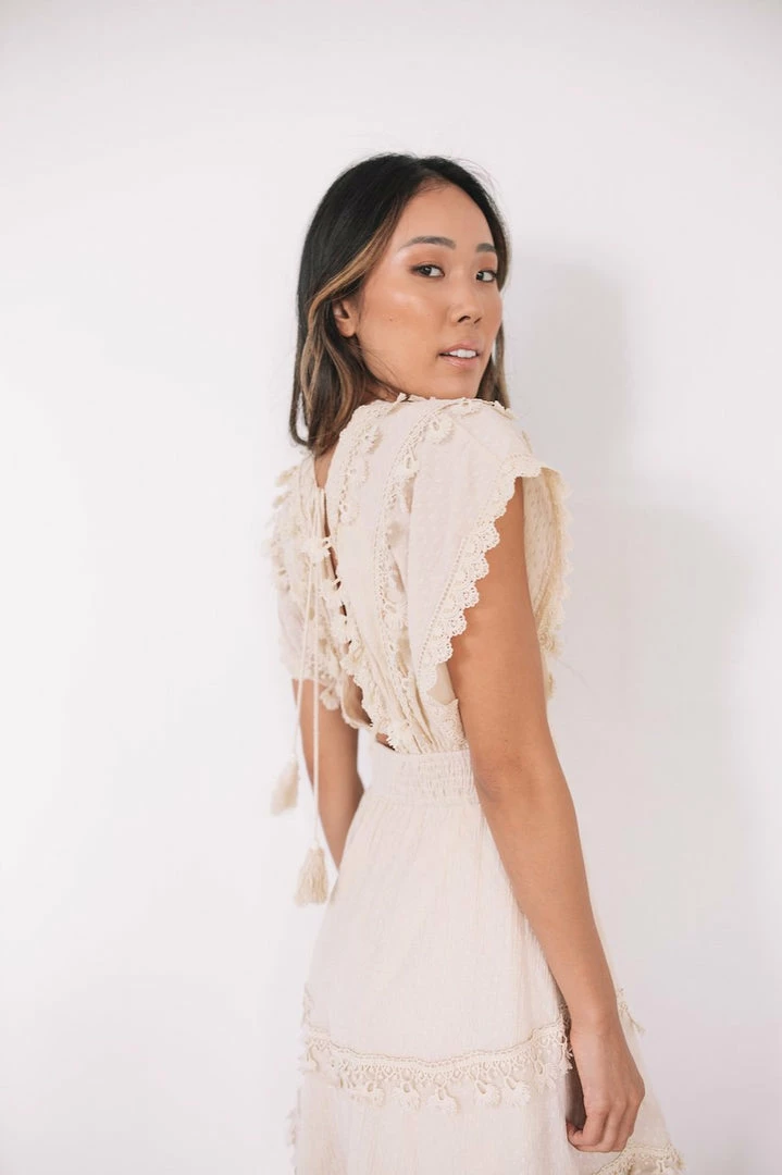 Willo Fashion DRESSES Philomena Dress - Beige 5 Willo Fashion DRESSES Philomena Dress - Beige