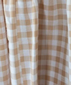 WeLove Fashion Deserae Dress - Beige Gingham 11 WeLove Fashion Deserae Dress - Beige Gingham