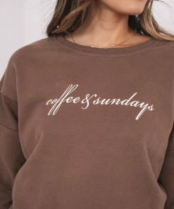 Style Box CLOTHING Koffee Jumper - Chocolate