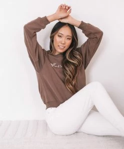 Style Box CLOTHING Koffee Jumper - Chocolate