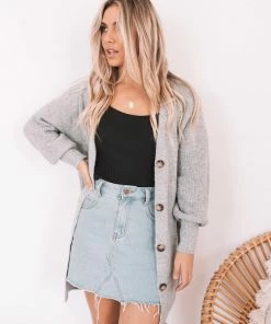 HQ Fashion Liselotte Cardigan - Grey