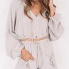 Valeria Stace Shorts - Grey CLOTHING