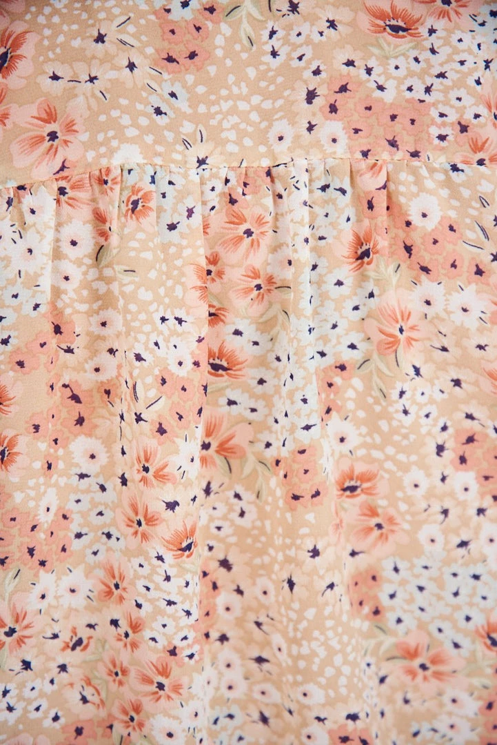 So In Style Aras Top - Beige Floral CLOTHING 7 So In Style Aras Top - Beige Floral CLOTHING