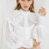 Ivory And Chain Harmony Shirt - White