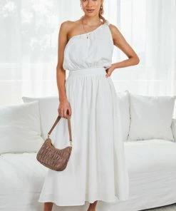 Pink Diamond Glenosa Top - White