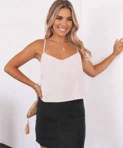 Dream House CLOTHING Truth Cami - Beige