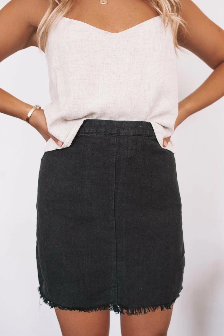 Ebby And I Kobe Skirt - Black CLOTHING 3 Ebby And I Kobe Skirt - Black CLOTHING