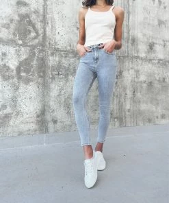 Style State CLOTHING Alvena Jeans - Light Blue