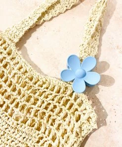 Angel Whisper Raffia Beach Tote Bag - Natural 9 Angel Whisper Raffia Beach Tote Bag - Natural