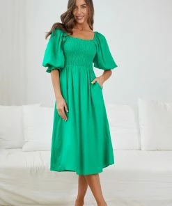 Desire Abbiane Dress - Green