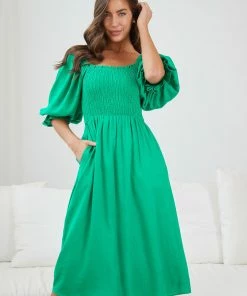 Desire Abbiane Dress - Green