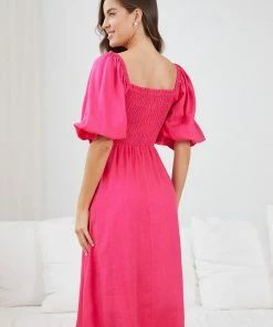 Desire DRESSES Abbiane Dress - Hot Pink
