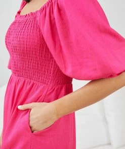 Desire DRESSES Abbiane Dress - Hot Pink