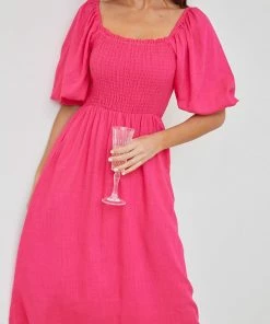 Desire DRESSES Abbiane Dress - Hot Pink