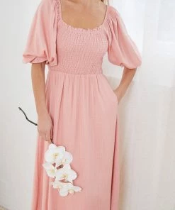 Desire Abbiane Dress - Pink DRESSES