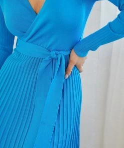 Spicy Sugar DRESSES Abby May Dress - Blue