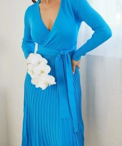 Spicy Sugar DRESSES Abby May Dress - Blue