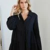 Miracle Fashion Abree Blouse - Black CLOTHING