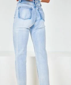 Souvere CLOTHING Aceline Jeans - Light Blue