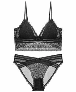 Alibaba CLOTHING Adalina Bralette - Black
