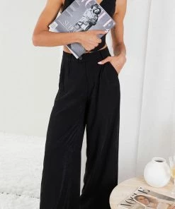 Qtrend Fashion PTY LTD Adamaris Pants - Black