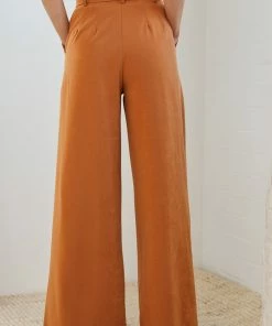 Qtrend Fashion PTY LTD CLOTHING Adamaris Pants - Camel