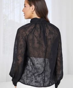 Spicy Sugar Adamia Blouse - Black CLOTHING