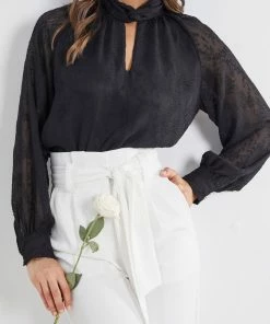 Spicy Sugar Adamia Blouse - Black CLOTHING 12 Spicy Sugar Adamia Blouse - Black CLOTHING