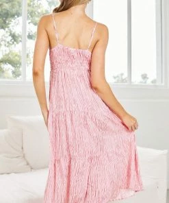 Desire DRESSES Adrielle Dress - Pink Print