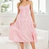 Desire DRESSES Adrielle Dress - Pink Print