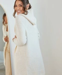 HQ Fashion Aerilyn Cardigan - Cream CLOTHING