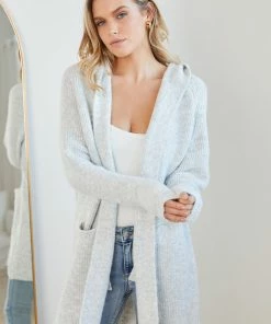 HQ Fashion Aerilyn Cardigan - Grey CLOTHING