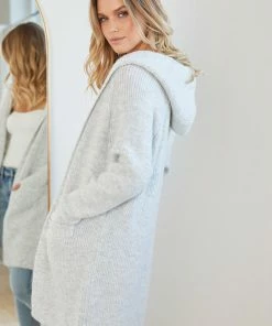 HQ Fashion Aerilyn Cardigan - Grey CLOTHING