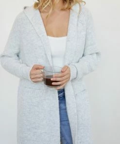 HQ Fashion Aerilyn Cardigan - Grey CLOTHING