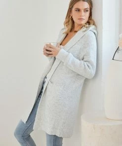 HQ Fashion Aerilyn Cardigan - Grey CLOTHING