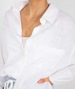 YH & Co (Chloe Yip) CLOTHING Agila Top - White