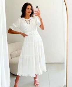 GDS DRESSES Agnelle Dress - White