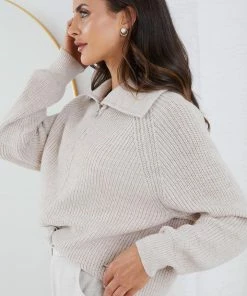 Miracle Fashion Ailish Knit - Camel