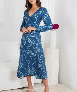 Style Box Alyanna Dress - Dark Teal